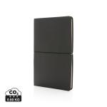 XD Collection Modern Deluxe Softcover A5 Notizbuch Schwarz