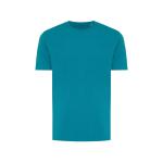 Iqoniq Brett recycled cotton t-shirt, Verdigris  | XS