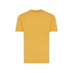 Iqoniq Brett recycled cotton t-shirt, ocher yellow Ocher yellow | XS