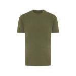 Iqoniq Brett recycled cotton t-shirt, khaki Khaki | XXS