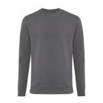 Iqoniq Zion Rundhals-Sweater aus recycelter Baumwolle, anthrazit Anthrazit | XXS