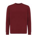 Iqoniq Etosha lightweight recycled cotton crew neck, Burgundy red Burgundy red | XXS