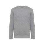 Iqoniq Etosha lightweight recycled cotton crew neck, Undyed light anthraci Undyed light anthraci | XXS