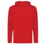 Iqoniq Jasper recycled cotton hoodie, red Red | 3XL