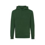 Iqoniq Jasper recycled cotton hoodie,  forest green Forest green | XS