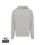 Iqoniq Yoho recycled cotton relaxed hoodie, heather grey Heather grey | XXS