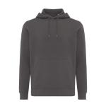 Iqoniq Rila Lightweight Hoodie aus recycelter Baumwolle, anthrazit Anthrazit | XXS