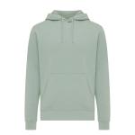 Iqoniq Rila lightweight recycled cotton hoodie, iceberg green Iceberg green | XXS