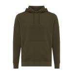 Iqoniq Rila lightweight recycled cotton hoodie, khaki Khaki | XXS