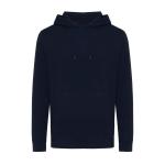 Iqoniq Rila lightweight recycled cotton hoodie, navy Navy | XXS