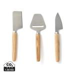 VINGA Retro cheese set Brown