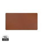 VINGA Timo PU RCS RPET desk pad Brown