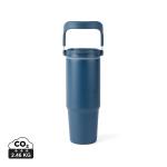 VINGA Eos Trek 880ml Flasche aus RCS rec. Stainless-Steel, blau Blau,navy