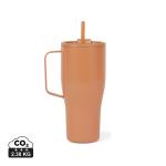 VINGA Eos Voyager 800ml Flasche aus RCS rec. Stainless-Steel Orange