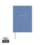 VINGA One memory a day GRS recycled paper journal Aztec blue