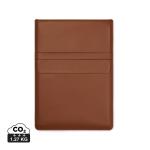 VINGA Timo PU RCS RPET 14" laptop sleeve Brown