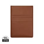 VINGA Timo PU RCS RPET 16" laptop sleeve Brown