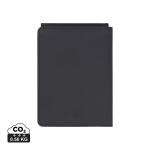 VINGA Baltimore RCS recycled polyester RFID passport cover Black