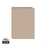 VINGA Baltimore RCS recycelte Polyester-RFID-Reisepasshülle Beige