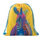 CreaDraw Kids custom drawstring bag for kids Blue/white