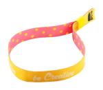 SuboWrist RPET custom festival bracelet Yellow