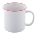 Gover vintage sublimation mug Red/white