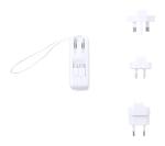 Joks travel adapter power bank White