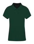 Koupan women polo shirt, dark green Dark green | L