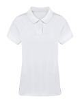 Koupan Damen Polo-Shirt, weiß Weiß | L