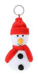 Cardix Christmas plush keyring, snowman Multicolor