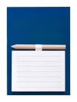 Pecfri Magnetischer Notizblock Blau