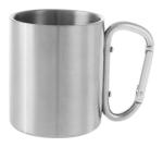 Bastic stainless steel mug Silver