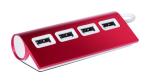 Weeper USB hub Red/white