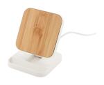 Rabso wireless charger mobile holder White