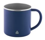 Hossa Tasse aus recyceltem Edelstahl Blau