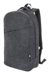 Refelt Back RPET felt backpack Dark grey