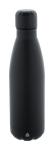 Refill recycled stainless steel bottle Black