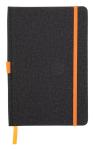 Andesite Notizbuch Antrazit/orange