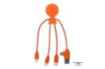 2081 | Xoopar Mr. Bio Charging cable Orange