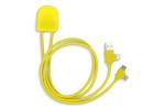 Xoopar Ice-C GRS Charging cable Yellow