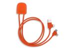 Xoopar Ice-C Charging cable Orange