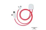 Xoopar Lighting Ice-C GRS Charging cable Red