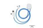 Xoopar Lighting Ice-C Charging cable Aztec blue