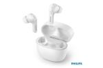 Philips Audio TAT2206 | Philips TWS In-Ear Earbuds With Silicon buds Weiß