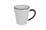 Mug subli Melbourne colored edge & handle 300ml 