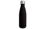 Sagaform Nils Steel Bottle Rubber 500ml Black