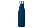 Sagaform Nils Stahlflasche Gummi 500ml Blau