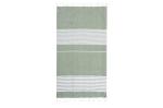 Sagaform Ella Hamam towel organic cotton 145x250cm Green