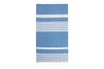 Sagaform Ella Hamam towel organic cotton 145x250cm Aztec blue