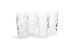 Sagaform Acryl picnic tumblers 400ml set of 4 Transparent